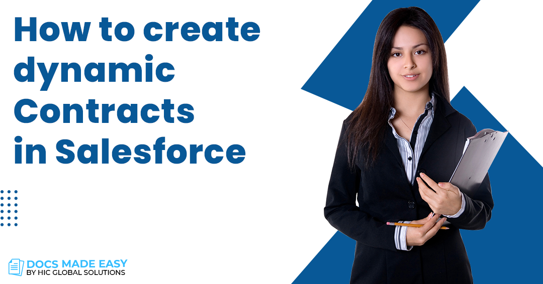 How to create dynamic Contracts in Salesforce
