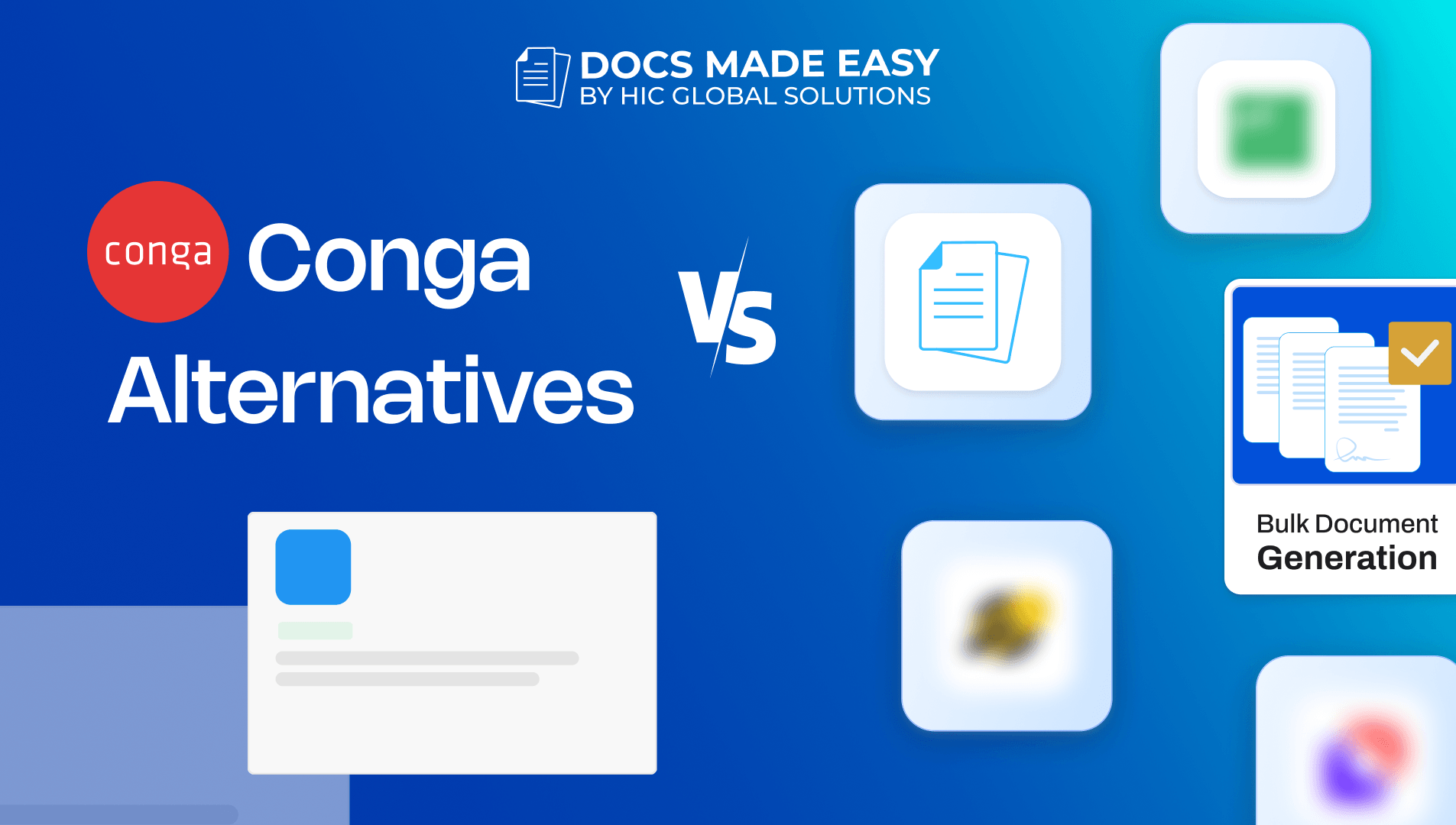 Conga Alternative_ Comparing Conga Vs Docs Made Easy