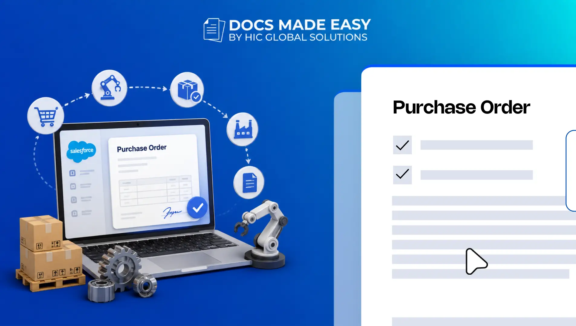 How Manufacturing Companies Can Automate Purchase Orders Using Salesforce